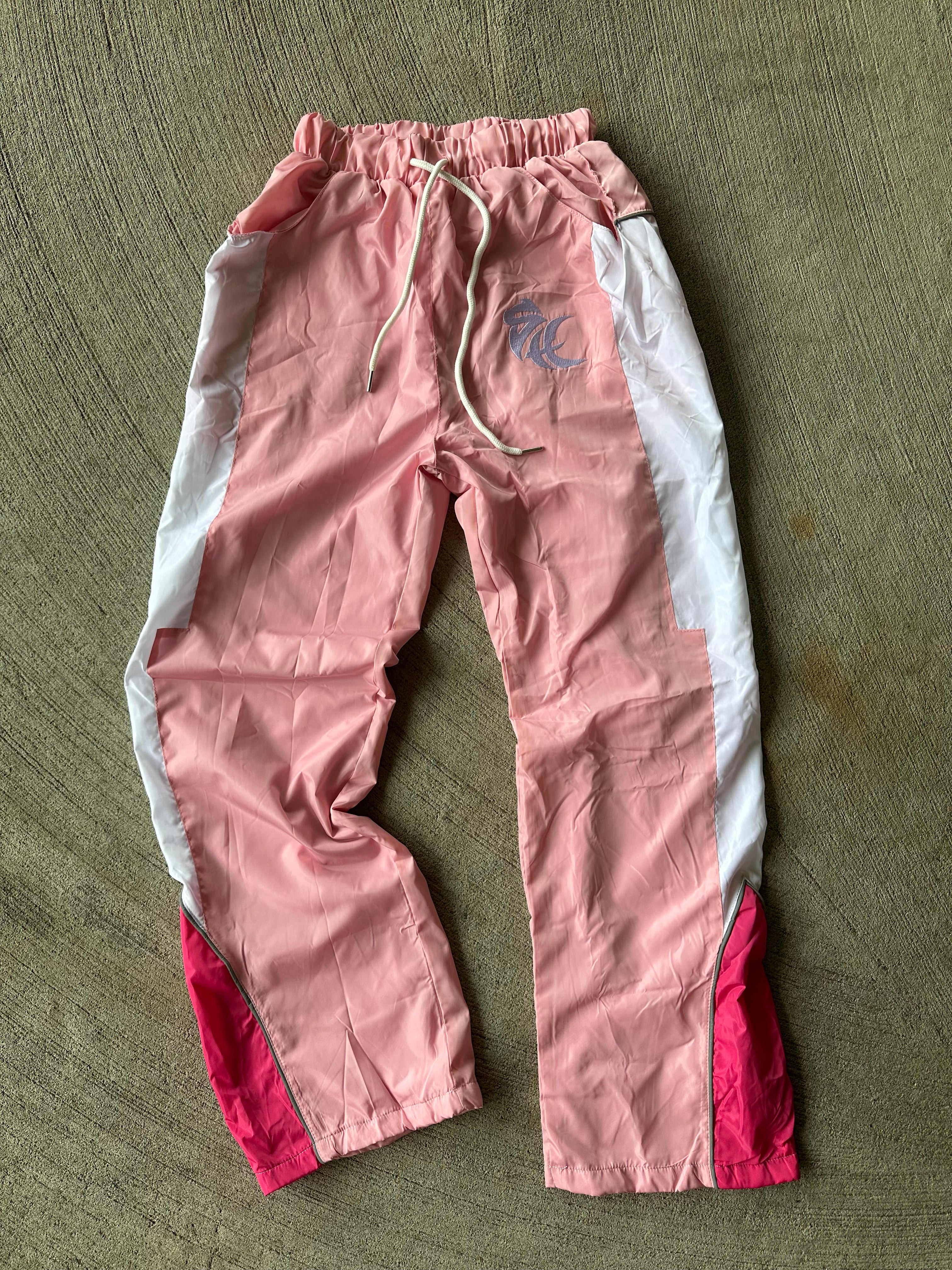 Orchid Pink” OG Nylon Track Pants – Shaken Hearts