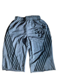 Grey 3/4th “Track Shorts”