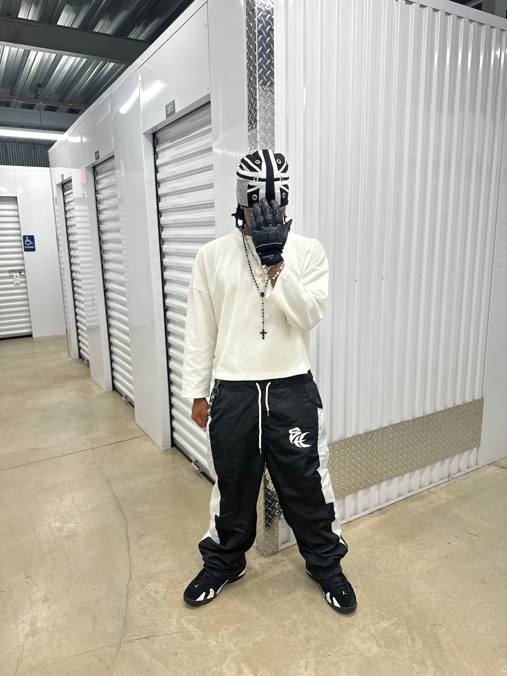 "Obsidian" OG Nylon Track Pants